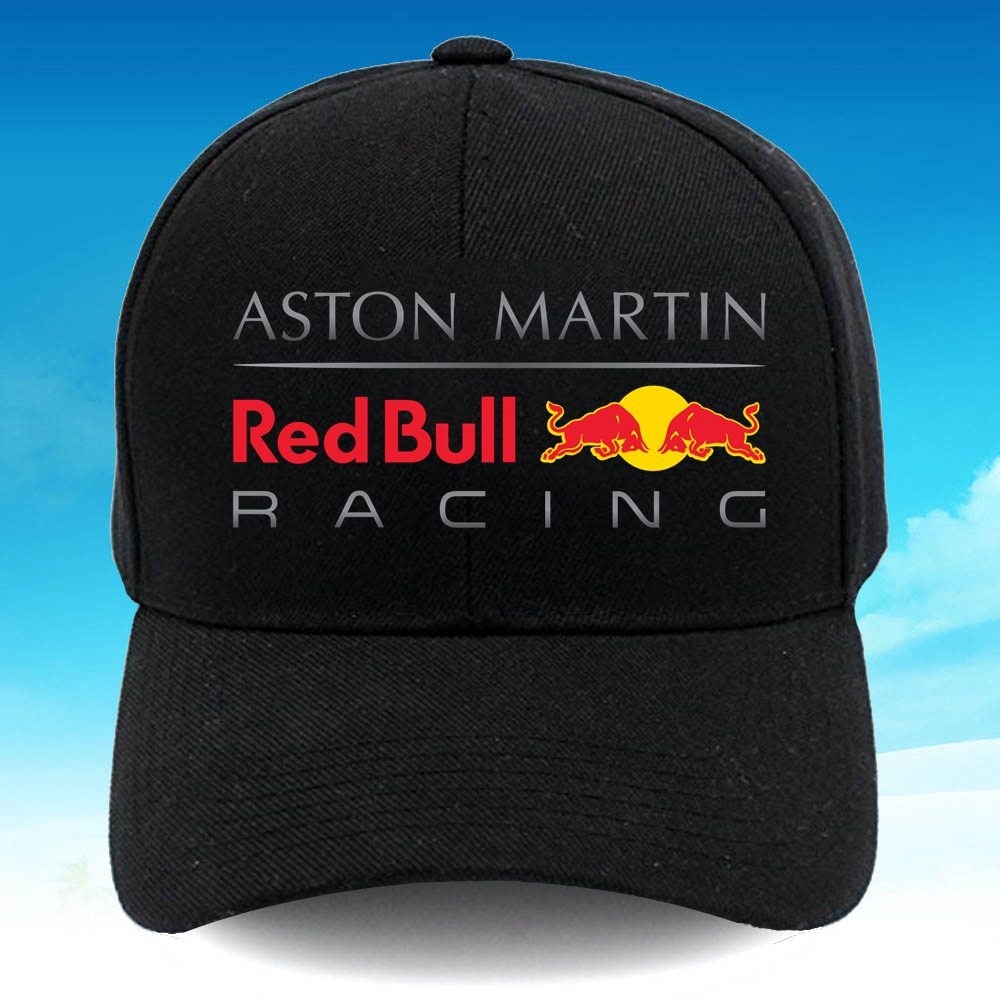 red bull fitted cap