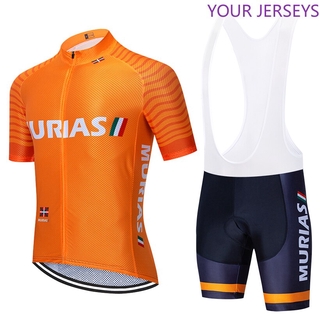 orange bike shorts