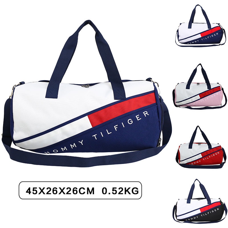 [Ready Stock]Sports Gym Bag unisex Waterproof With Shoes Compartment Foldable Travel Bag Dry and