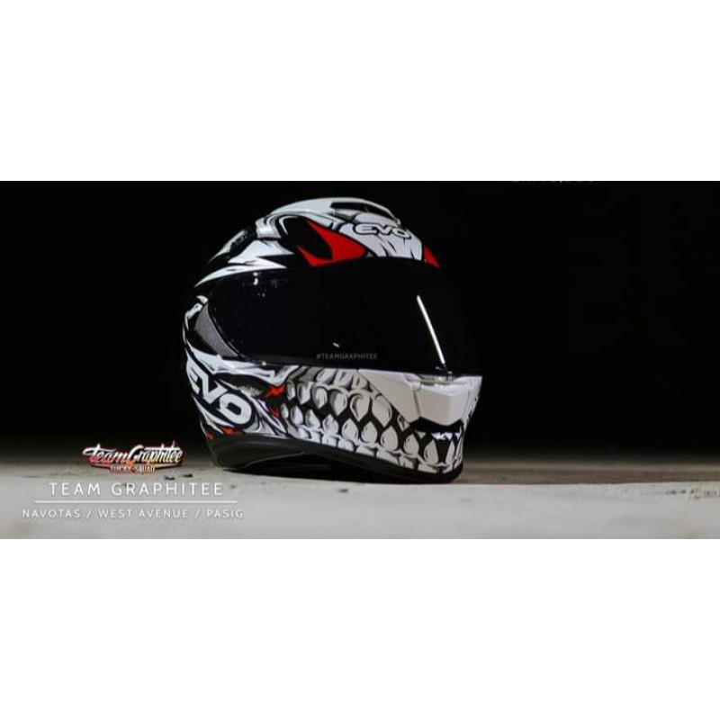 Evo Helmet Gt Pro Mono Color Wraith Shopee Philippines