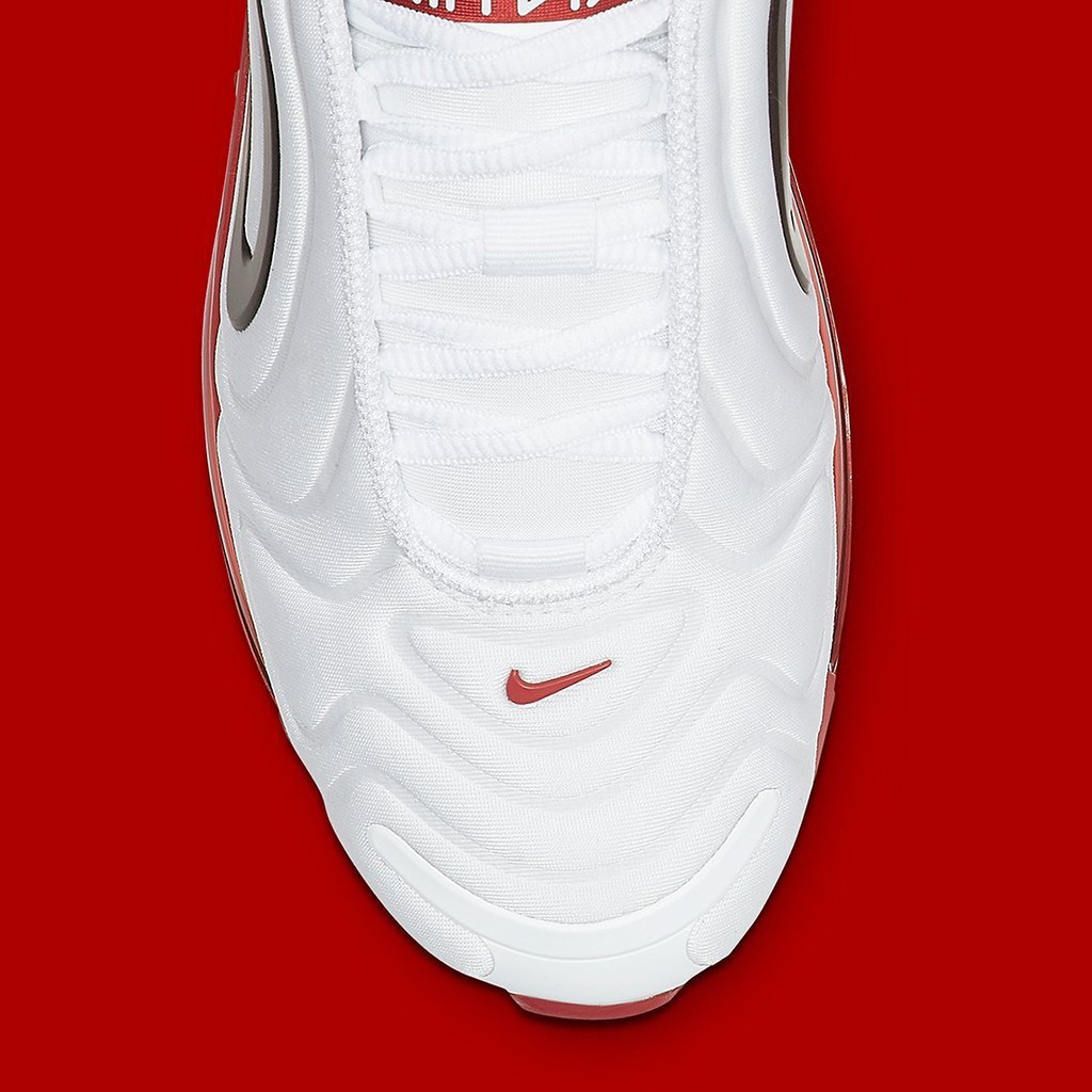 nike air max 720 white and red
