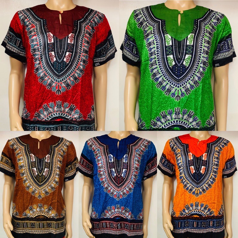 Dashiki Shirt (Unisex) | Shopee Philippines