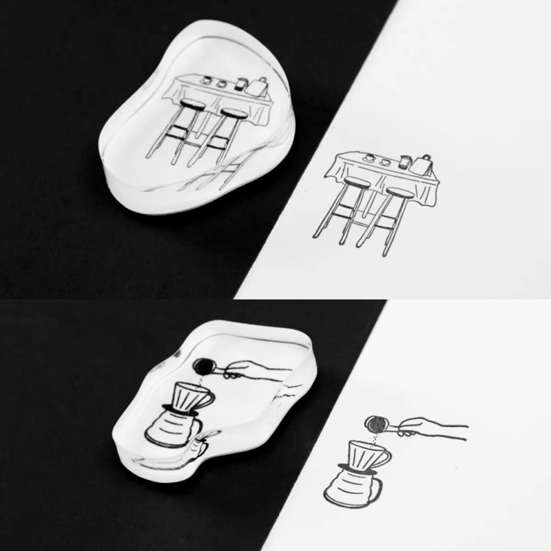 acrylic seal coffee shop theme Shopee Philippines