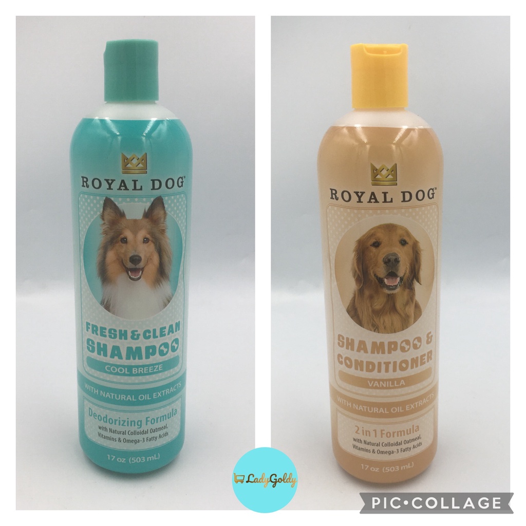 Royal Dog Oatmeal Enhanced Shampoo&Conditioner / Deodorizing with