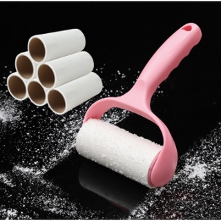 Clothing Sticky Roller Sticky Dust Paper Tearable Adhesive Brush Clothes Lint Brush Hair Remover