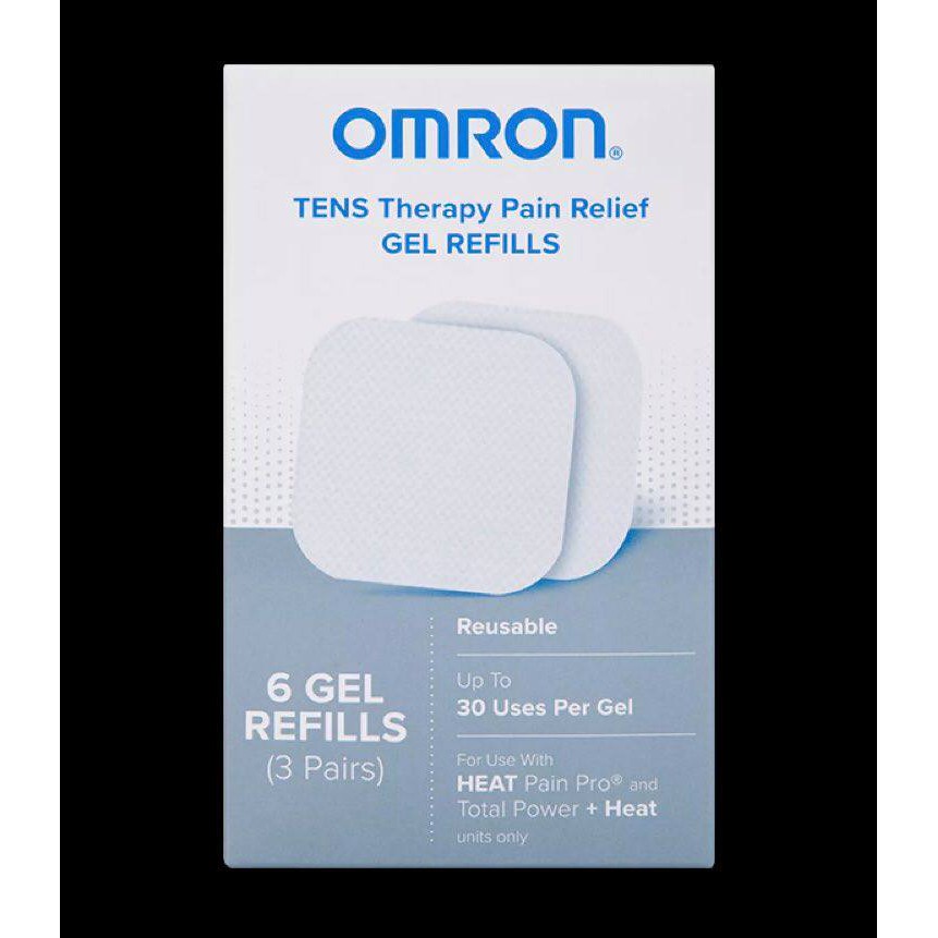 Omron TENS Therapy Gel Refills 6-Pack for Heat Pain Pro, PM800, PM311 ...