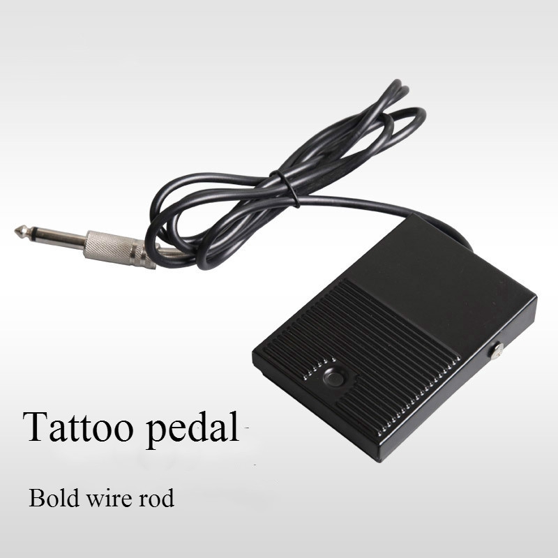 One Square Black Iron Tattoo Foot Pedal Switch For Machine Power Supply |  Shopee Philippines