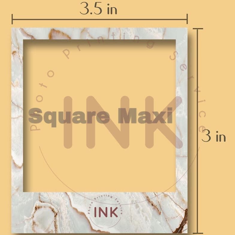 Ink Photo Prints Instax Inspired Prints (Per Piece - Polaroid Size & Square Size)