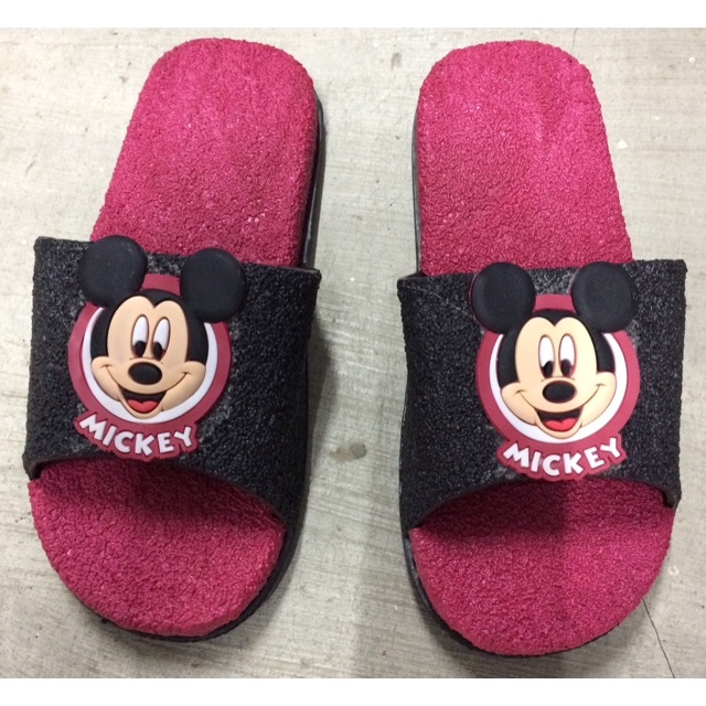 boys mickey mouse slippers