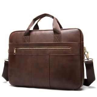 real leather business bags