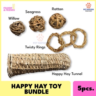 Franny & Friends Hamster Happy Hay Toy Bundle Hamster Toy Bundle