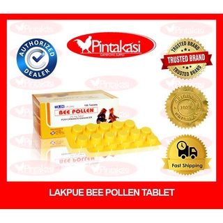 ✠  100 tablets LDI Bee Pollen Vitamins Anti Stress for Gamefowl Rooster Hx1g o)Ke