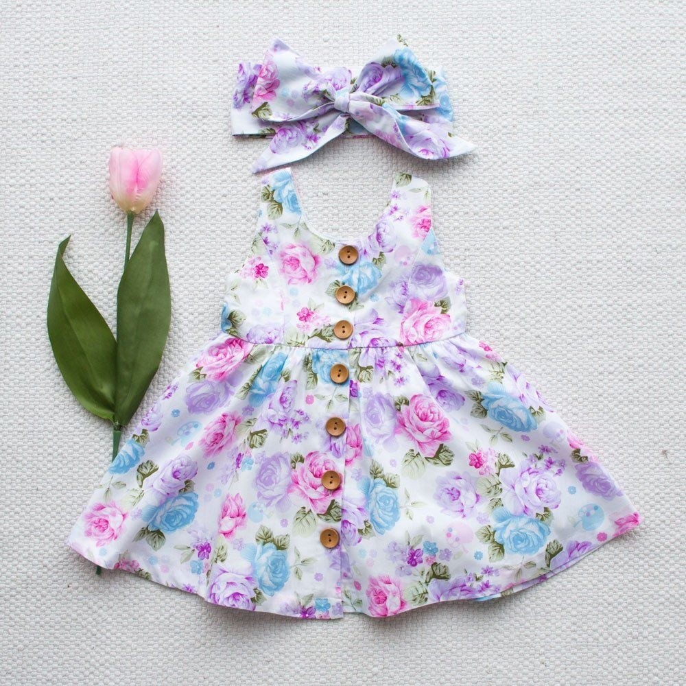 baby girl floral dress