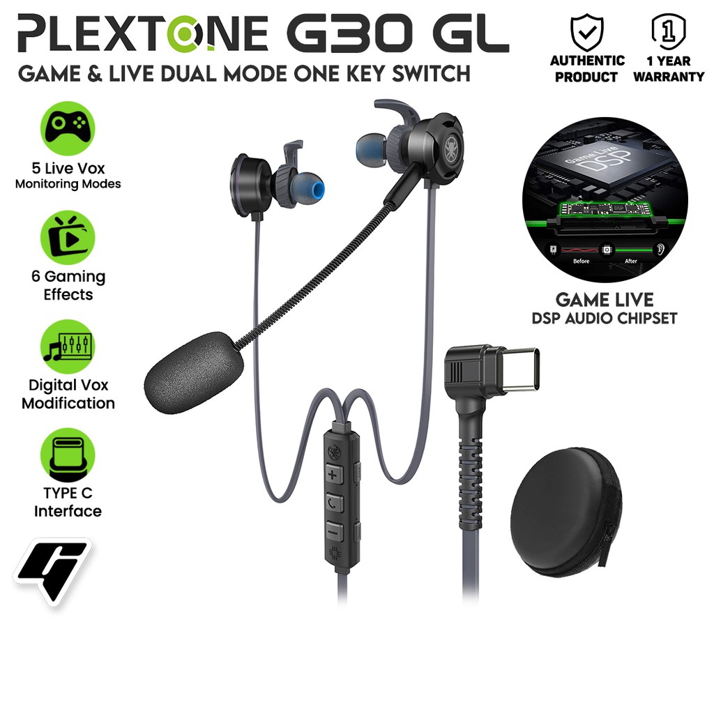 dual mode headphones with mic