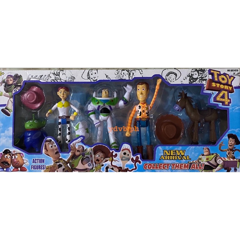 Toy Story 3 in 1 Figurine Box Toys | Shopee Philippines