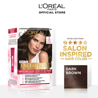 LOreal Paris Excellence Crème Triple Care Haircolor  - Worlds No. 1  [Gray hair, Full Coverage]