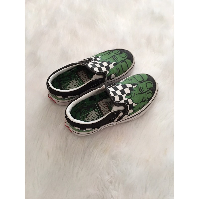 hulk slip ons