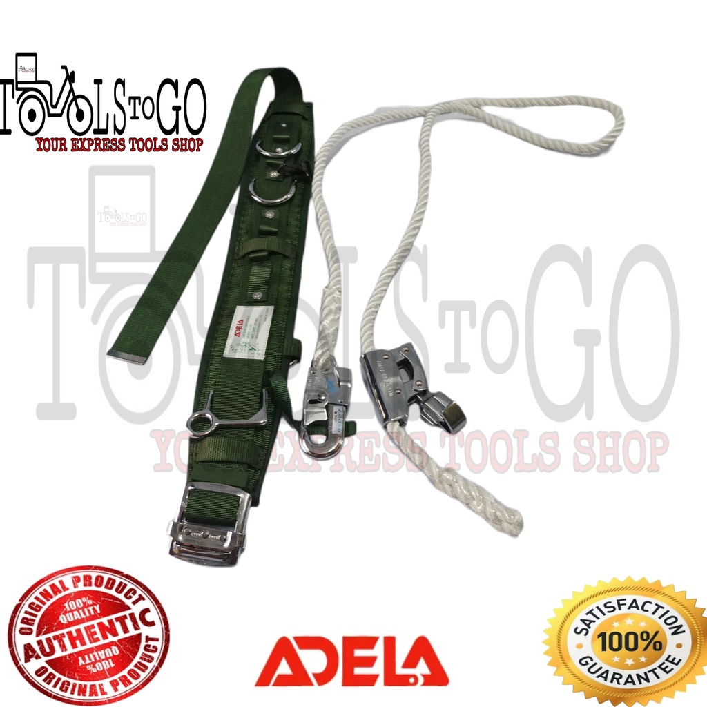 Adela H227 Lineman Climbing Waist Position Safety Belt Fall Protection