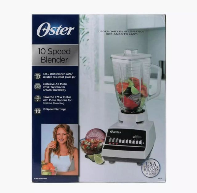 OSTER BLENDER MACHINE SET 4172 OSTERIZER GLASS PITCHER Shopee Philippines