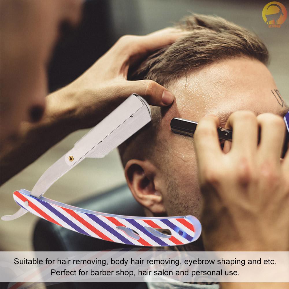 straight edge razor haircut