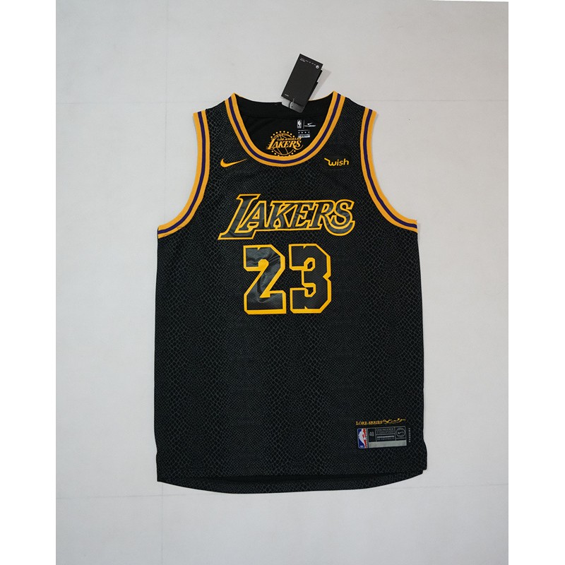 lakers lebron james jersey black