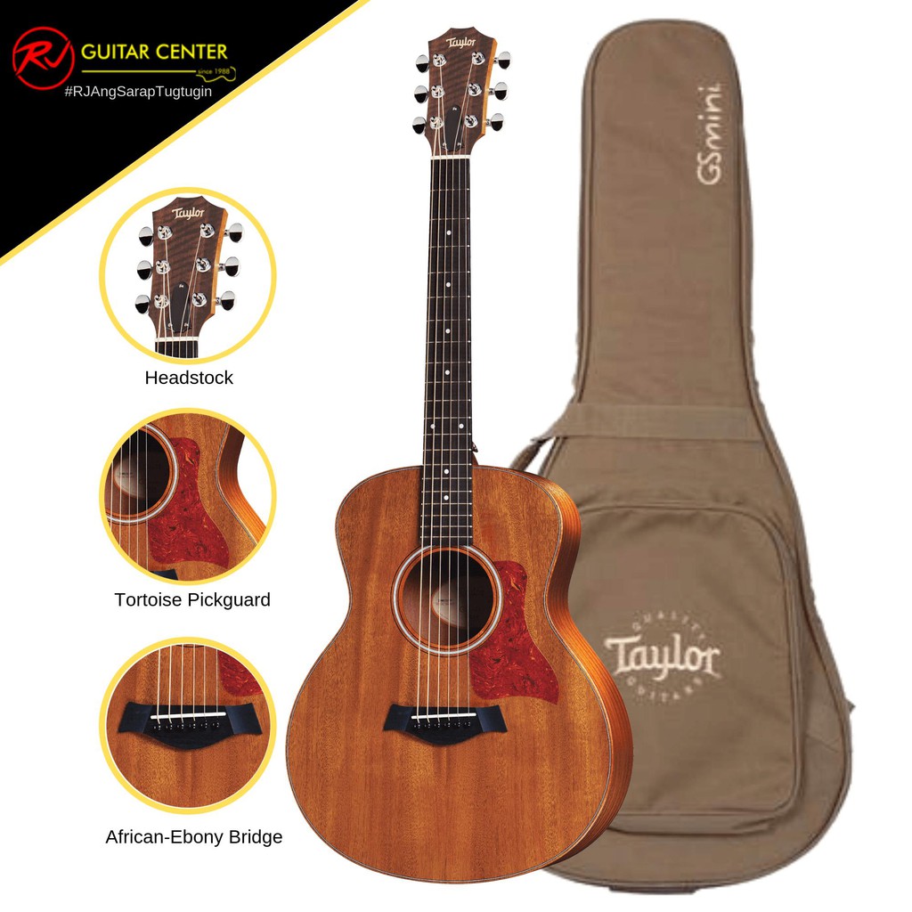 RJ Guitars - Taylor GS Mini Mahogany | Shopee Philippines