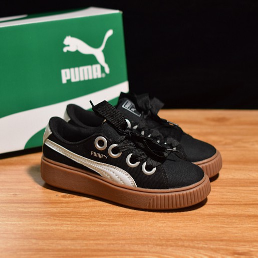 puma suede platform kiss women's