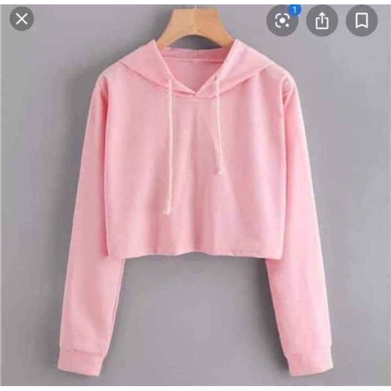 crop top hoodie jacket