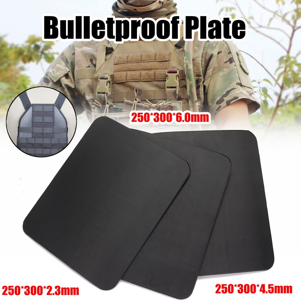 Bulletproof Plate Ballistic Panel Inserts Body Armor Shopee Philippines