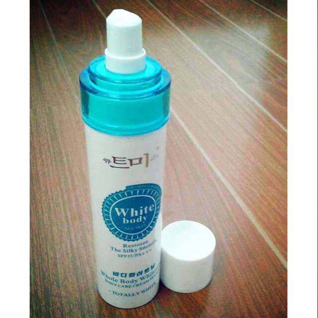 korean white body lotion