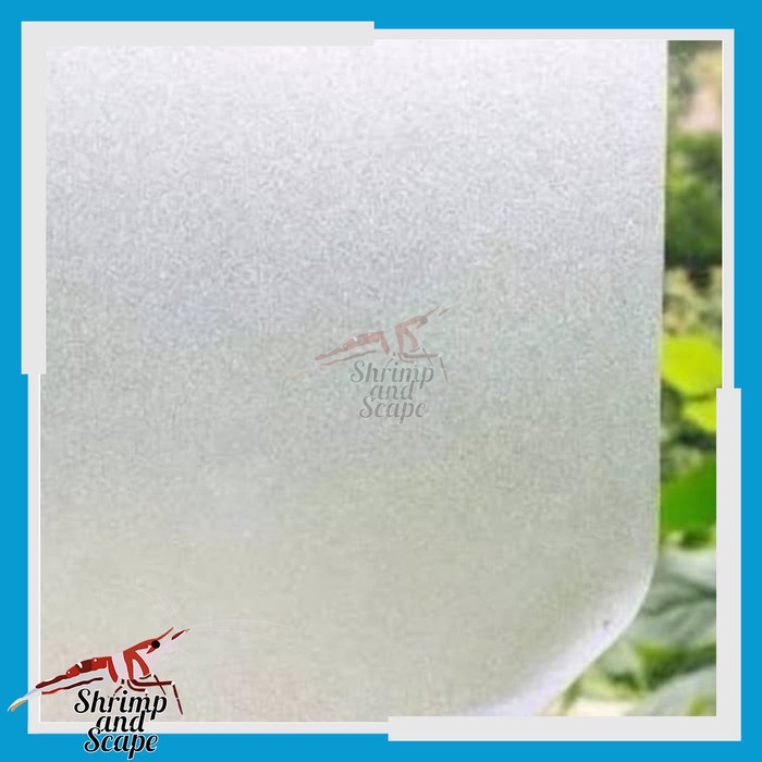 Aquarium Background Frosted Aquascape Sand Blast Sun Sticker Shopee