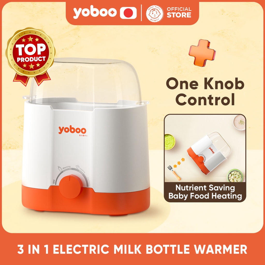 Yoboo 3in1 Electric Milk Bottle Warmer Heater Bottle Steam Sterilizer