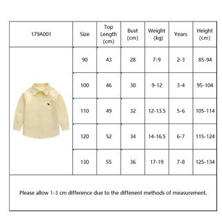 Soffny Boy Formal Shirt Long Sleeve Casual Regular Baby Boys Shirts  Polo Baby Shirt  Kids Polo Kids Shirt  Boy Shirt #8