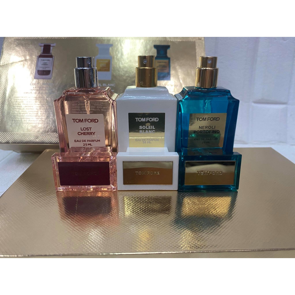 TOMFORD MINIATURE SET 3IN1(GOLD) | Shopee Philippines