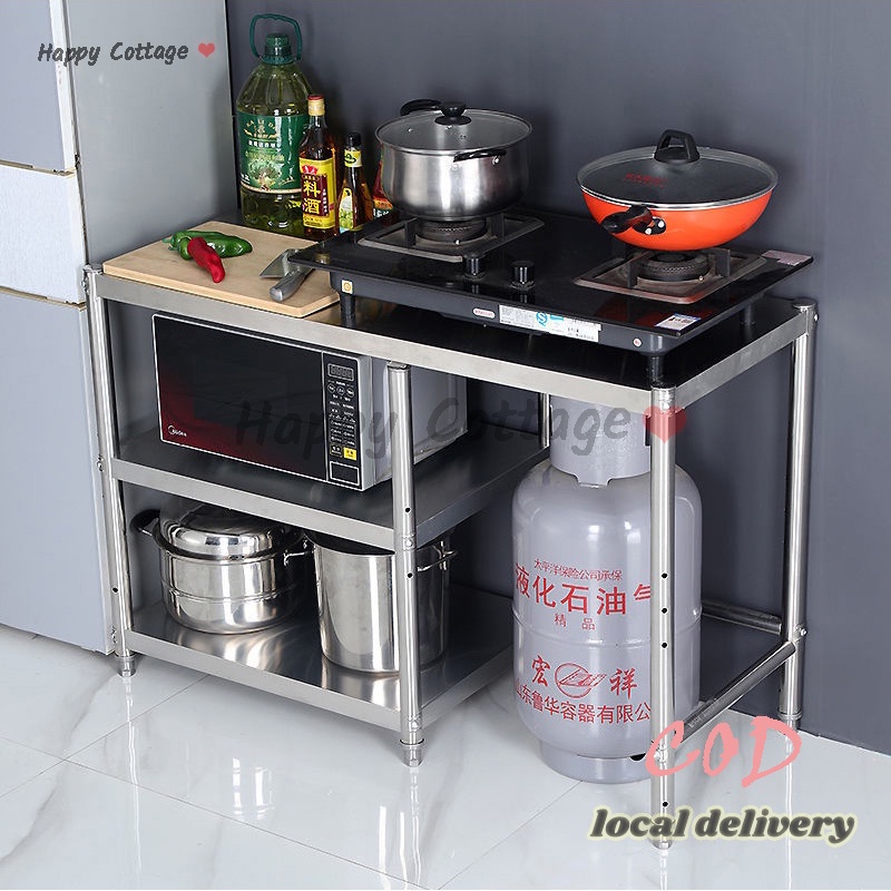 Gas stove rack heavy duty kitchen rack gas rack kitchen stainless steel