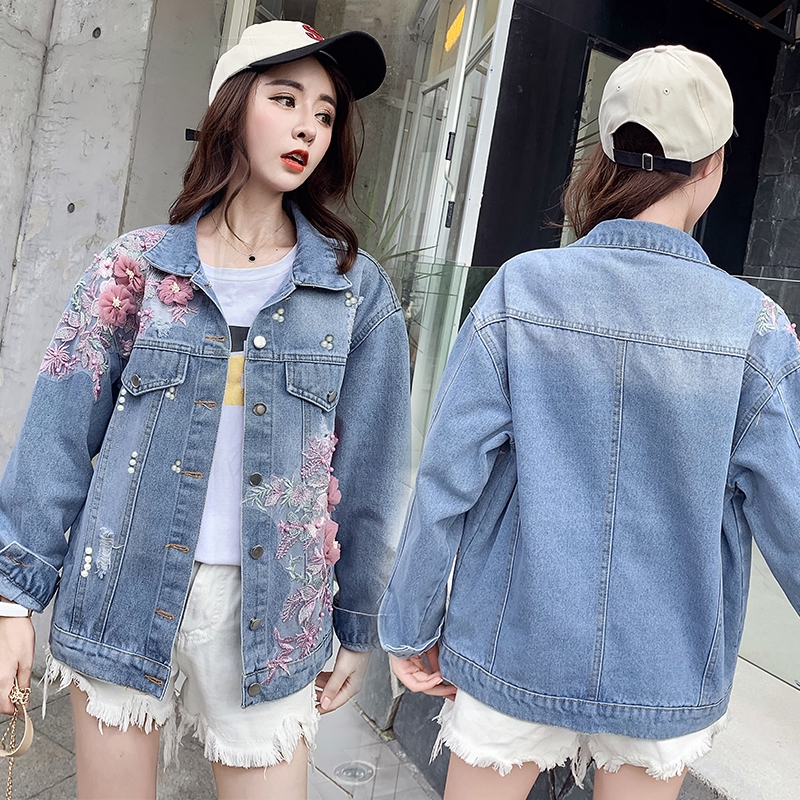 pearl jeans jacket