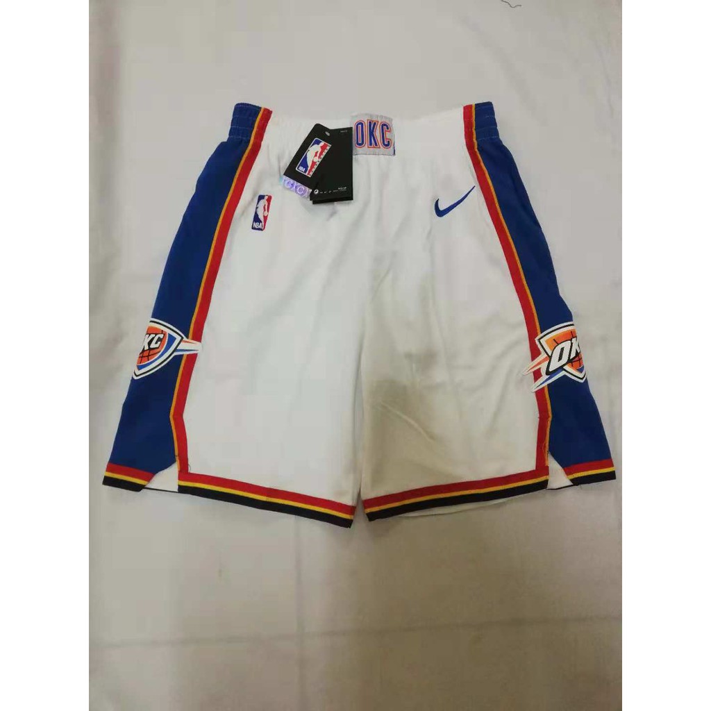 oklahoma city thunder jersey shorts