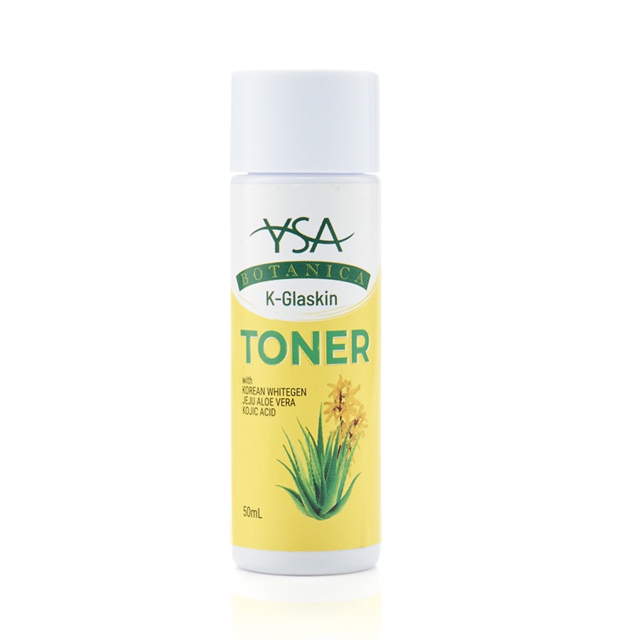 YSA Botanica KGlass Skin Rejuvenating Toner 50 ml with Korean White