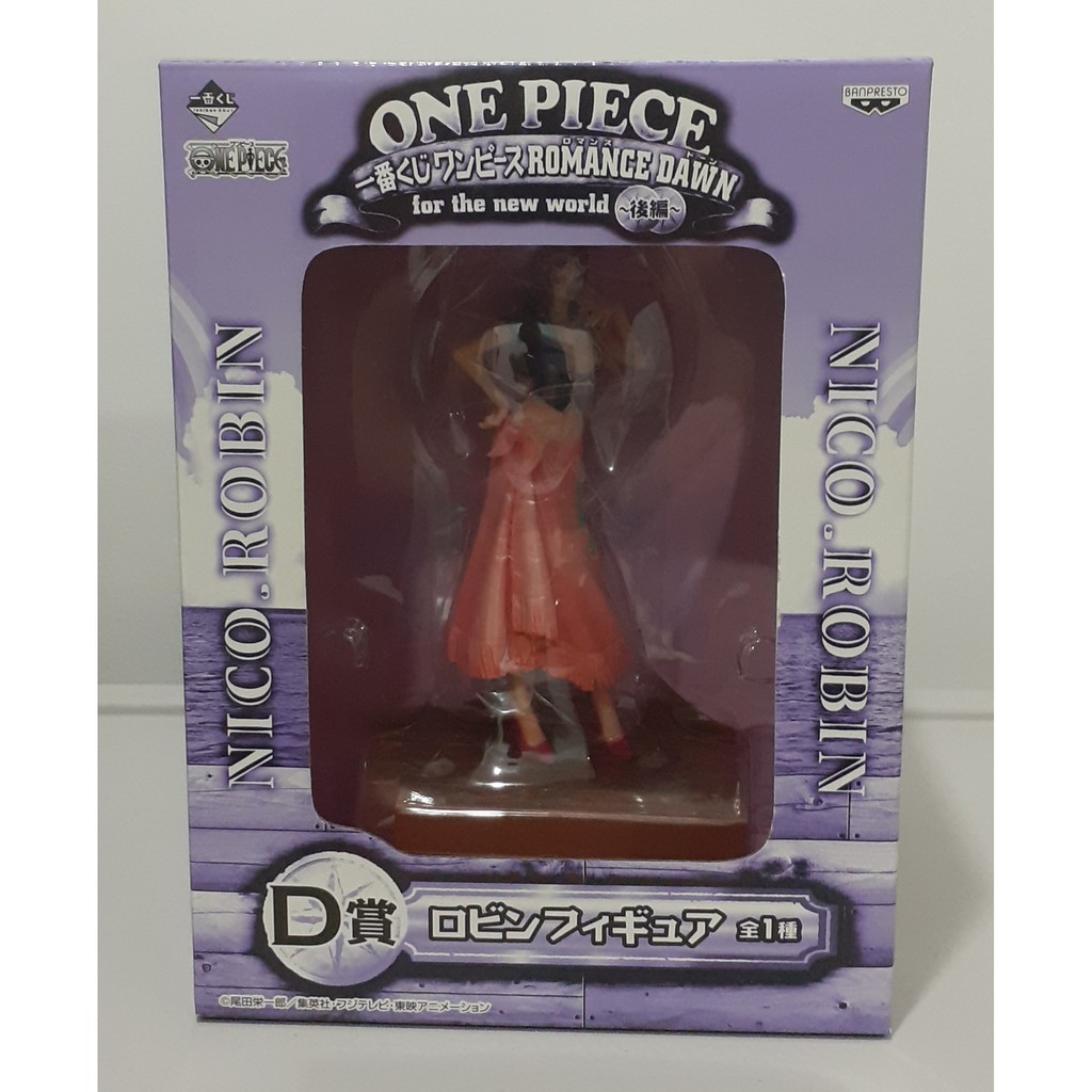 One Piece Romance Dawn Nico Robin Banpresto Ichiban Kuji Prize D Figure New Sealed Sale Shopee Philippines