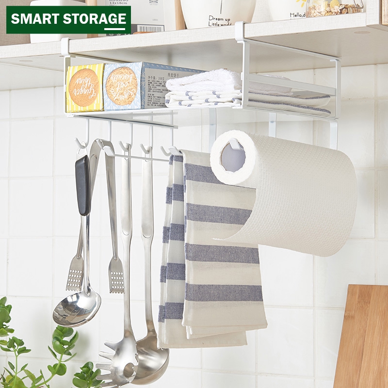 Kitchen Rack Hanger Holder Hanging Kitchen Supplies Shopee