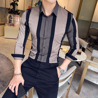slim fit business shirts