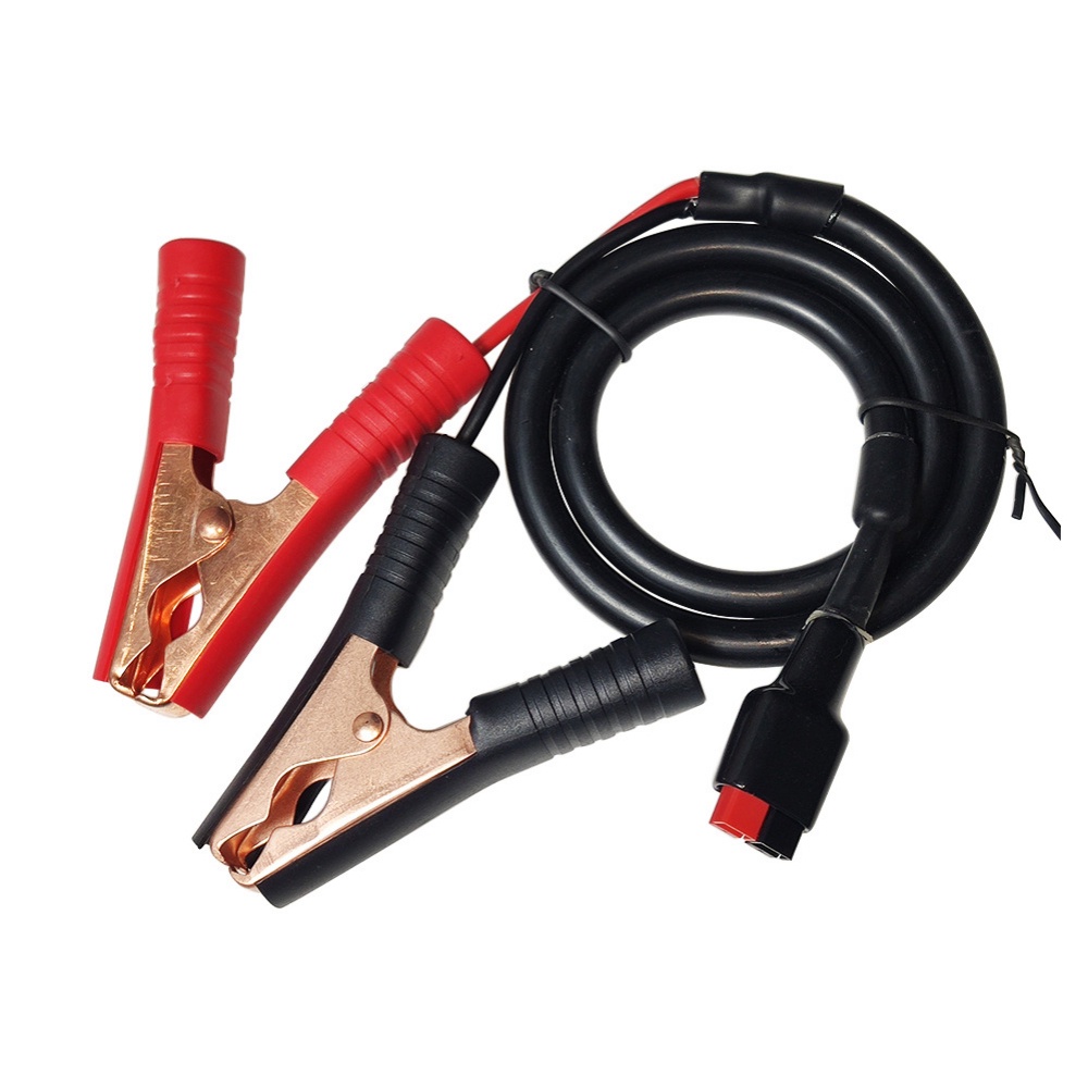 45A Anderson Plug To 90mm Copper Plated Alligator Clip Wire 50cm Single