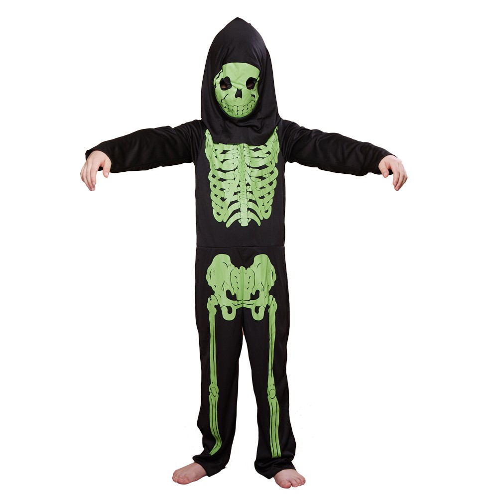 COD Halloween Costume For Kids Skull Cosplay Outfit Child Scary ...