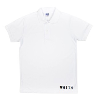 Blue Corner Plain Polo Shirt (WHITE) #7
