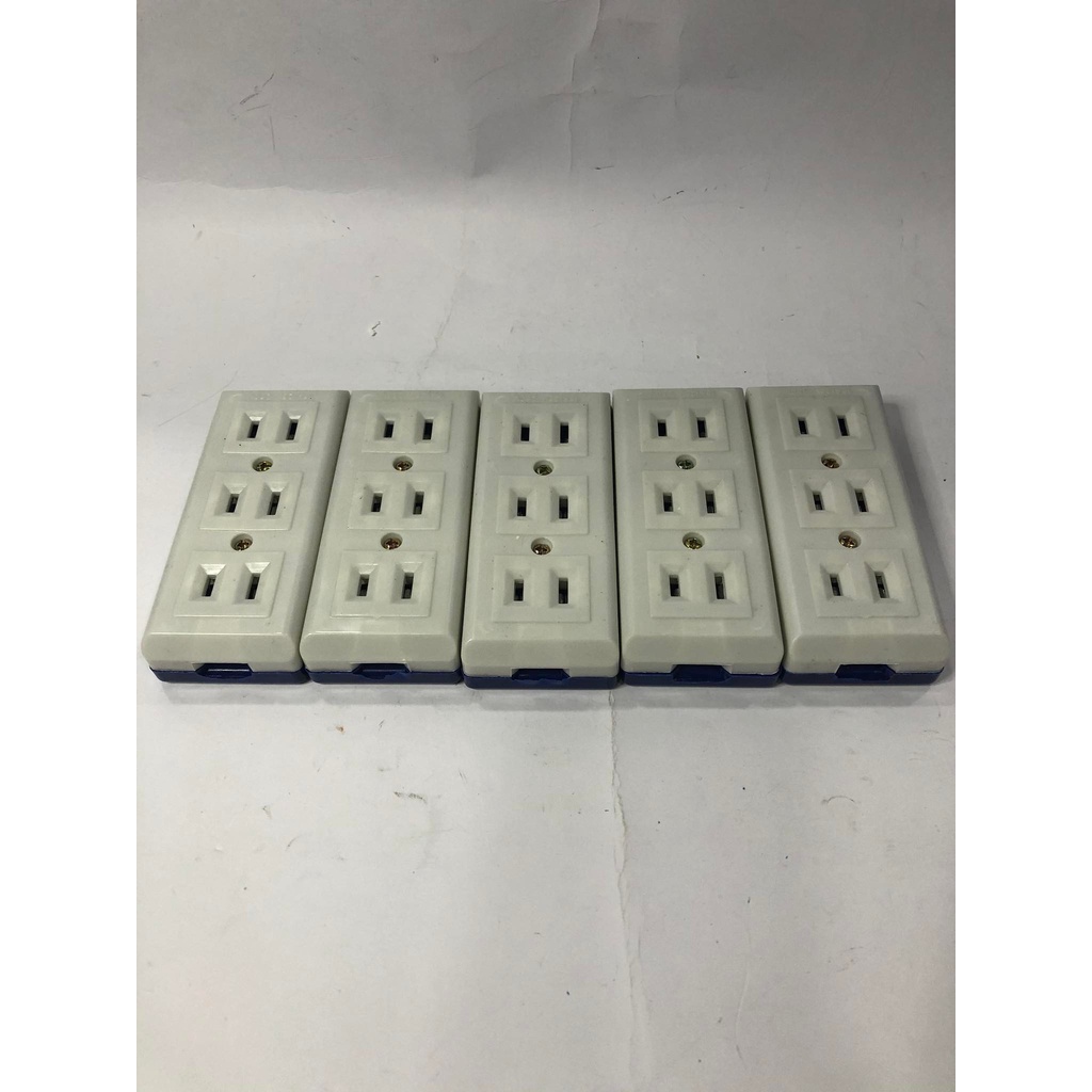 3 GANG OUTLET SOCKET 1PC Shopee Philippines
