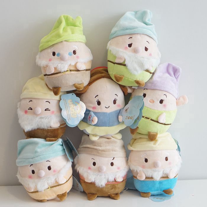 7 dwarfs stuffed dolls