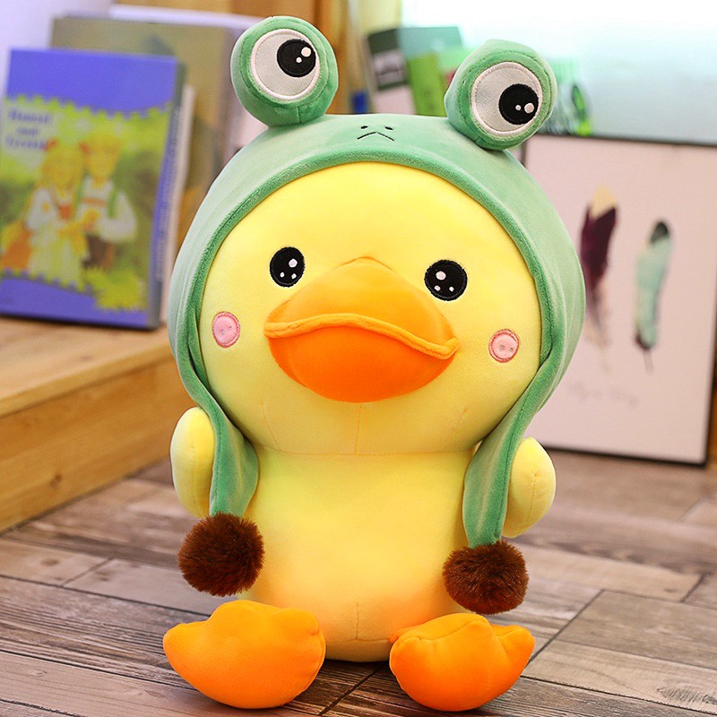 duck plush pillow