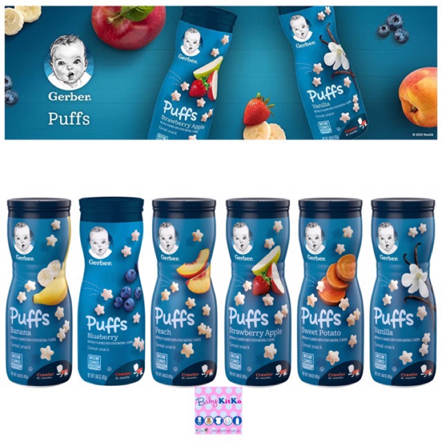 gerber cereal puffs