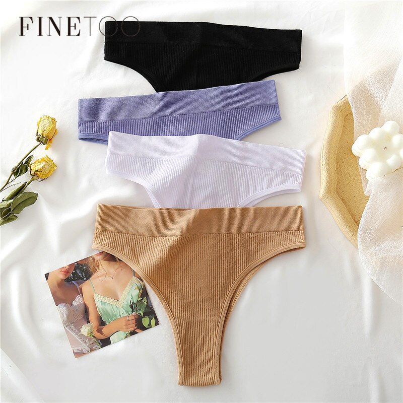 [Ready to Ship] 2pcs/Set Women Thong Panties Sexy Underwear Low Waist G ...