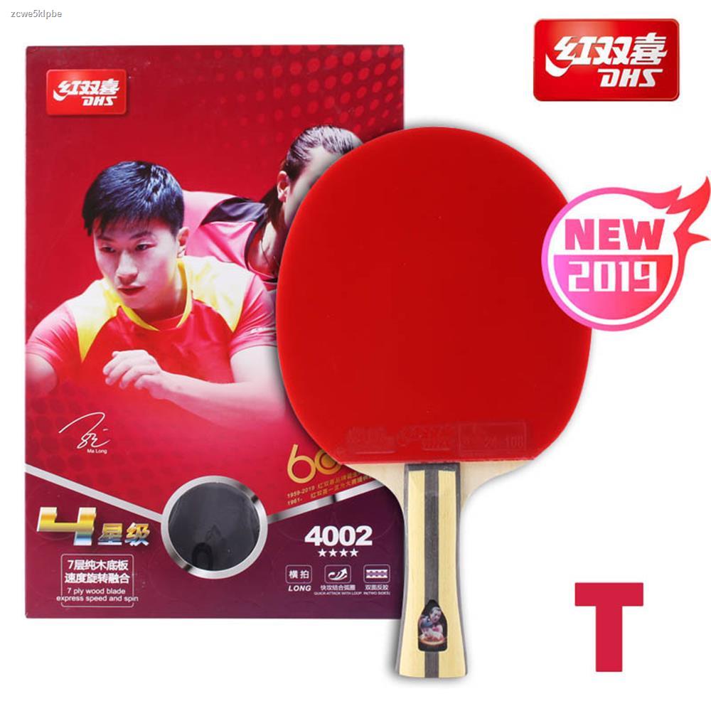 Table tennis racket❒▤❈original DHS Table Tennis Racket 4002 4006 T4002 T4006 Ping Pong Paddle Table Shopee Philippines